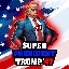 لوگو Super President Trump 47