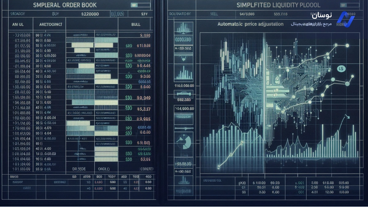تفاوت استخر نقدینگی با order book | نوسان