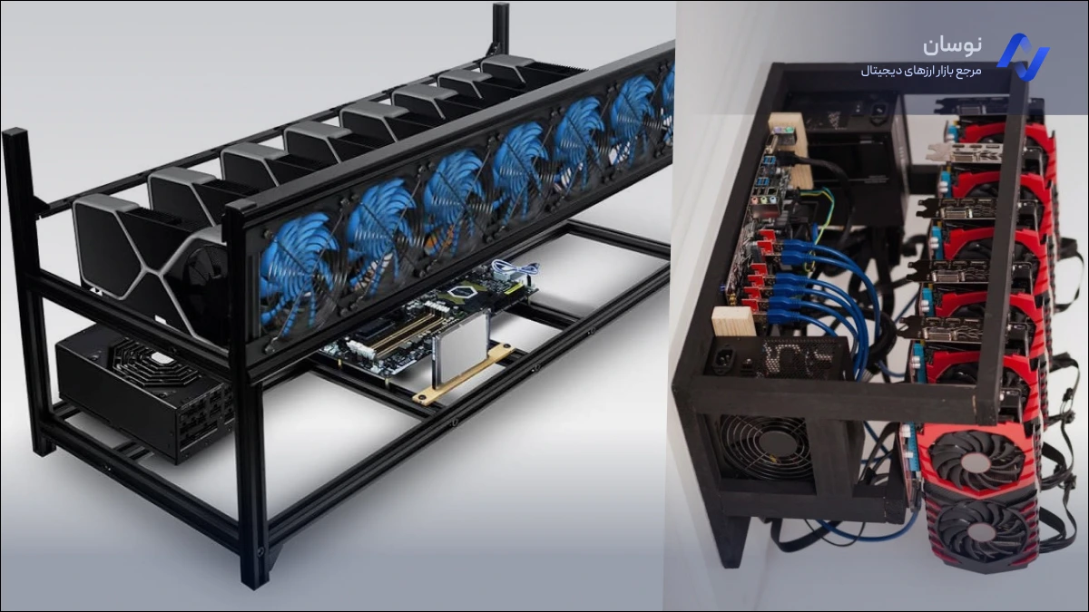 معرفی دستگاه های gpu کارت گرافیکی برای ماین ارز دیجیتال | نوسان